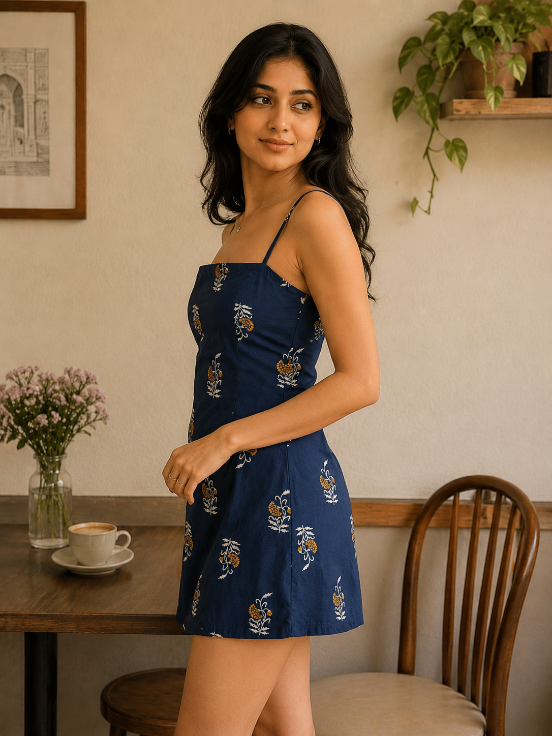 Aria Flared Mini Dress