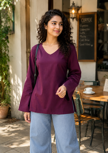 SIYA BELL SLEEVES TOP