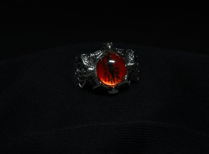 Red eye ring